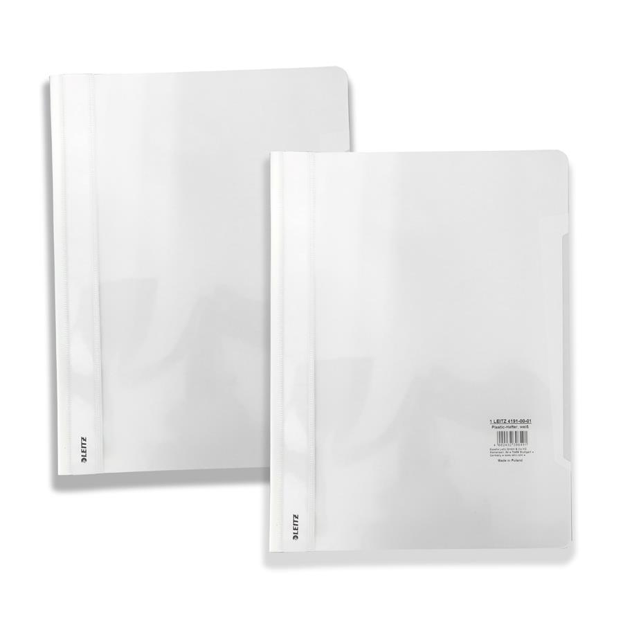 LEITZ 4191 - CLASSIFICADOR BRANCO (CX.C/25 UNID.)