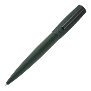 HUGO BOSS ARCHE BAUHAUS DARK GREEN BALLPOINT - CANETA