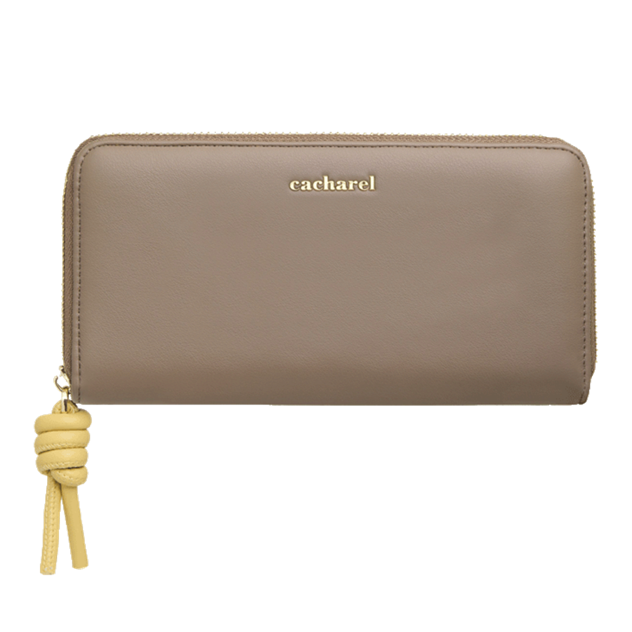 CACHAREL APOLLINE TAUPE TRAVEL - CARTEIRA BEGE PARA SENHORA