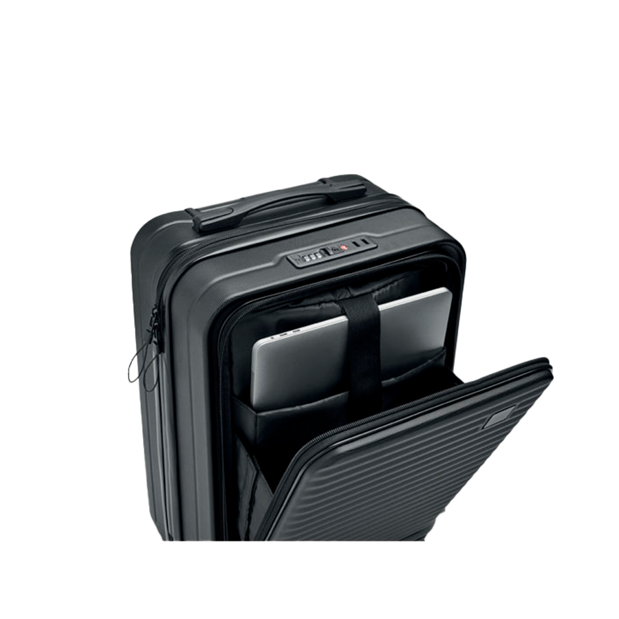 CITY TROLLEY - MALA PRETA RÍGIDA DE VIAGEM