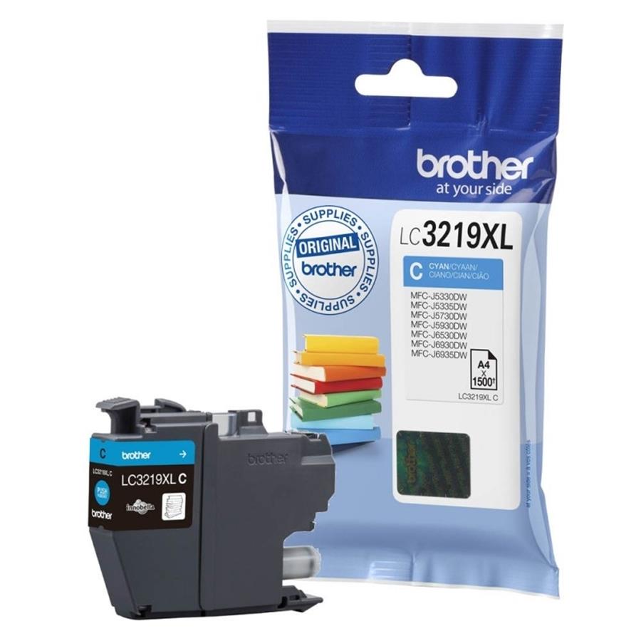 TINTEIRO BROTHER LC3219XLC AZUL 1500 PÁG. TINTEIRO BROTHER LC3219XLC AZUL 1500 PÁG.