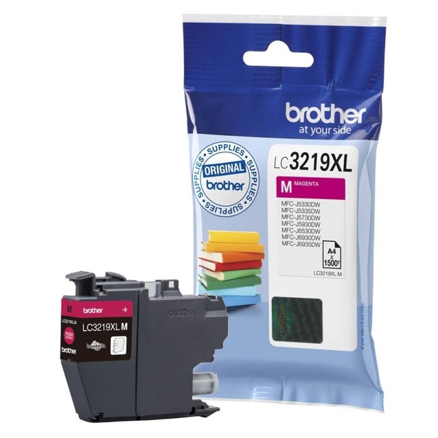 TINTEIRO BROTHER LC3219XLM MAGENTA 1500 PÁG. TINTEIRO BROTHER LC3219XLM MAGENTA 1500 PÁG.