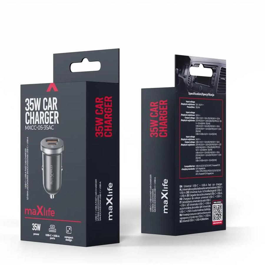 MAXLIFE MXCC-05 - CARREGADOR DE ISQUEIRO (12..24VDC) MAXLIFE MXCC-05 - CARREGADOR DE ISQUEIRO (12..24VDC)