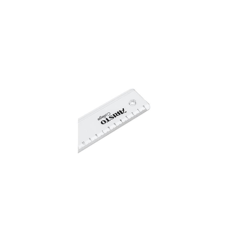 RÉGUA PLÁSTICO CRISTAL 50CM ARISTO GEOCOLLEGE AR23050 RÉGUA PLÁSTICO CRISTAL 50CM ARISTO GEOCOLLEGE AR23050