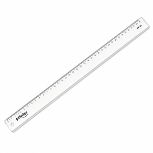 RÉGUA PLÁSTICO CRISTAL 50CM ARISTO GEOCOLLEGE AR23050