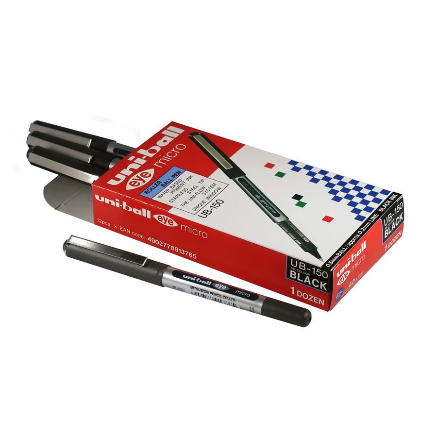 UNI-BALL EYE UB150 PRETO 0,5 MM (CX.C/12)