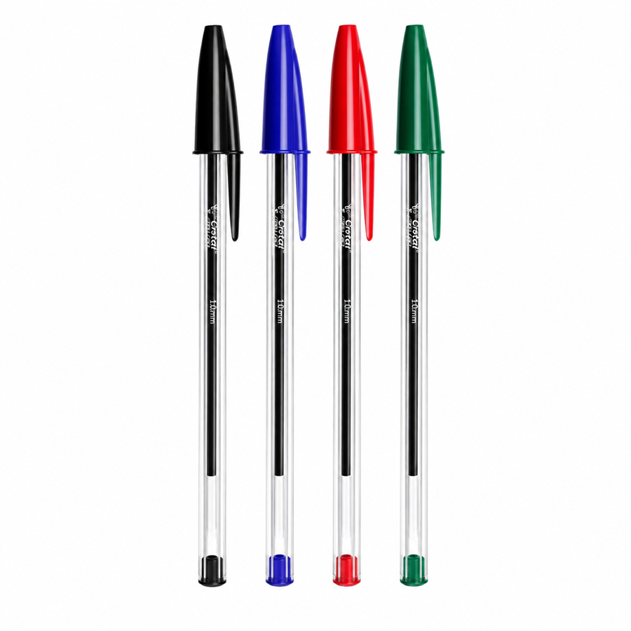 ESFEROGRÁFICA BIC CRISTAL BALL POINT 4 CORES 1MM 4UN ESFEROGRÁFICA BIC CRISTAL BALL POINT 4 CORES 1MM 4UN