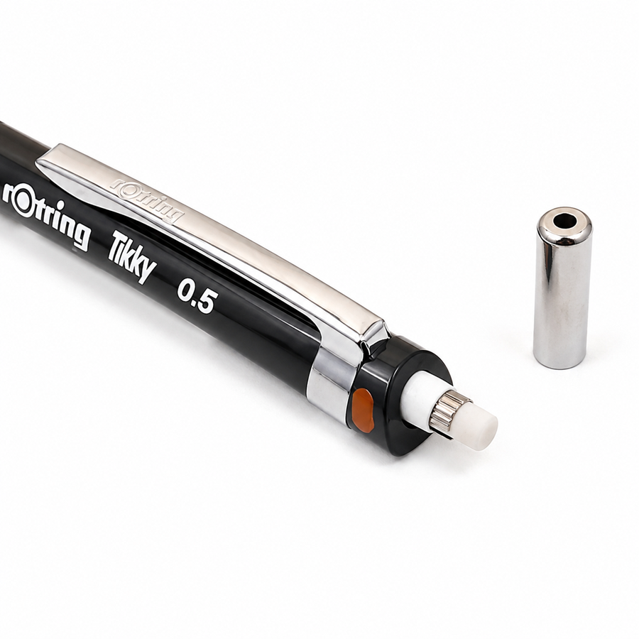 LAPISEIRA 0,5MM ROTRING TIKKY II PRETO LAPISEIRA 0,5MM ROTRING TIKKY II PRETO