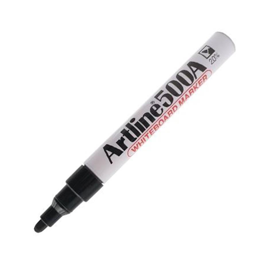 ARTLINE 500A - MARCADOR PRETO 2MM PARA QUADRO BRANCO (12 UN) ARTLINE 500A - MARCADOR PRETO 2MM PARA QUADRO BRANCO (12 UN)