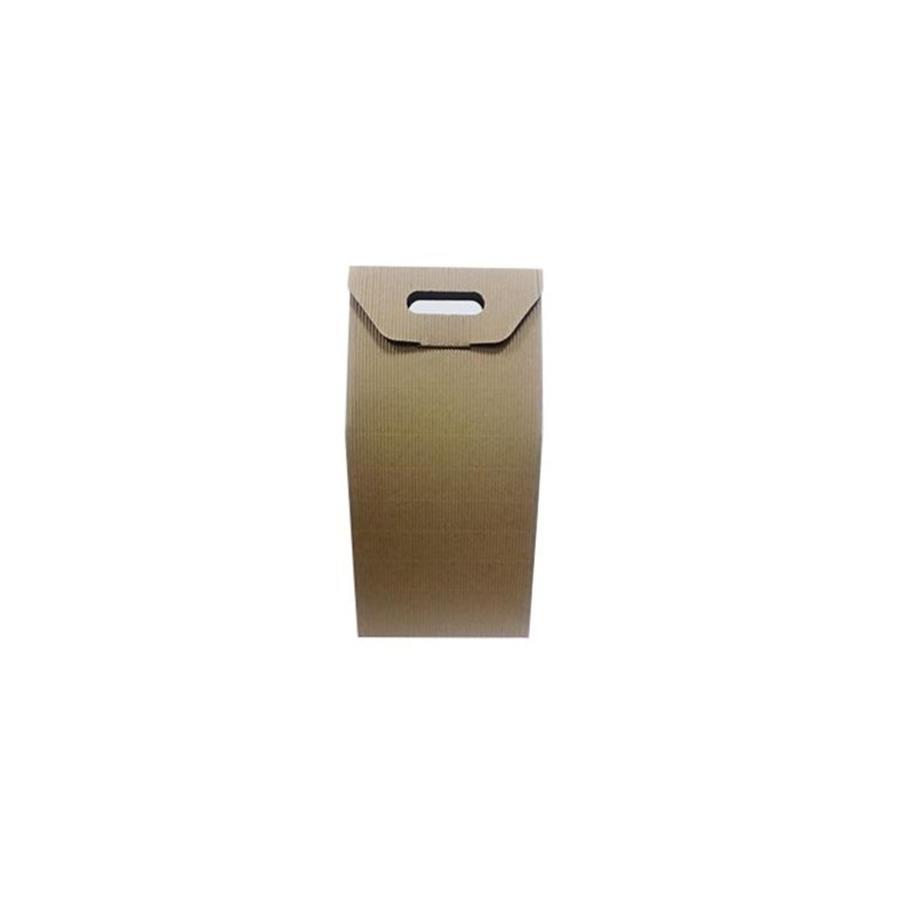 CAIXA CARTÃO 200X100X410MM P/2 GARRAFAS VINHO KRAFT CAIXA CARTÃO 200X100X410MM P/2 GARRAFAS VINHO KRAFT