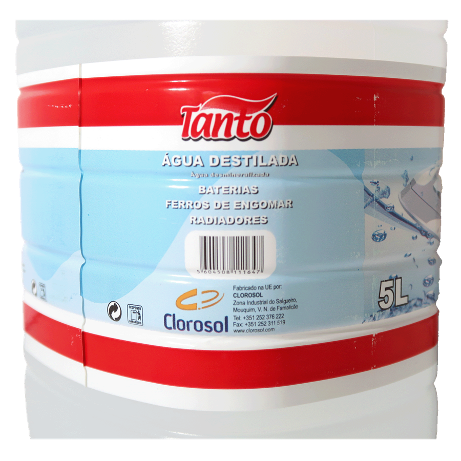 ÁGUA DESTILADA - DESMINERALIZADA (5 LT) ÁGUA DESTILADA - DESMINERALIZADA (5 LT)