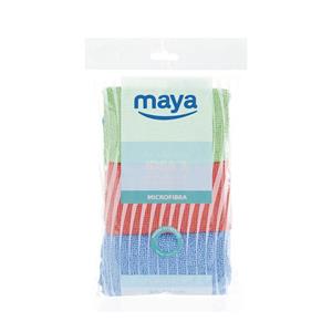 PANO MICROFIBRA 30X32CM SORTIDO PACK 3UN