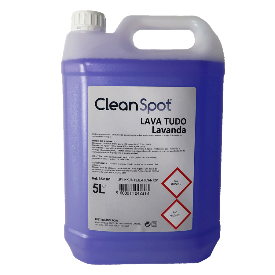 DETERGENTE LAVA TUDO LAVANDA (5 LT)