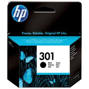 HP DJ 1050/2050/3050 - TINTEIRO PRETO N.º 301 (CH561EE)