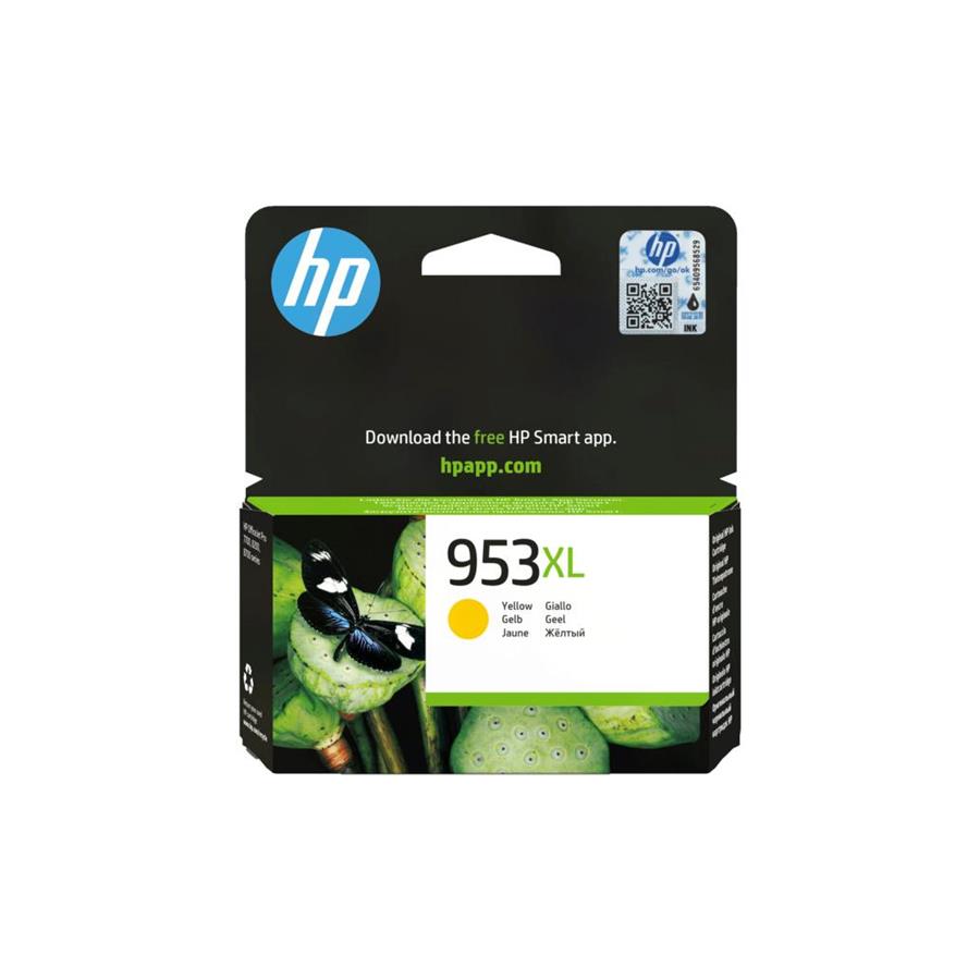 HP OJ 8725/8210/8710/7740 - TINT. AMARELO 953XL (F6U18A) HP OJ 8725/8210/8710/7740 - TINT. AMARELO 953XL (F6U18A)