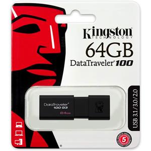 PEN USB - FLASH DRIVE 64 GB KINGSTON DATA TRAVELLER