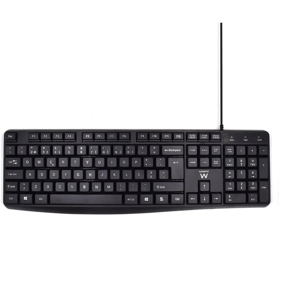 EWENT EW3002 - TECLADO 104 TECLAS PROFESSIONAL USB EWENT EW3002 - TECLADO 104 TECLAS PROFESSIONAL USB