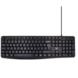 EWENT EW3002 - TECLADO 104 TECLAS PROFESSIONAL USB