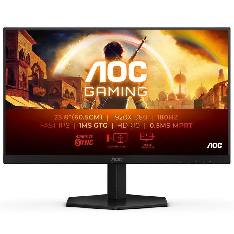 AOC MONITOR IPS 24 (23.8) FHD 0.5MS 180HZ HDMI DP 24G42E AOC MONITOR IPS 24 (23.8) FHD 0.5MS 180HZ HDMI DP 24G42E