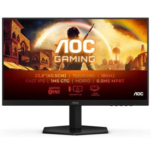 AOC MONITOR IPS 24 (23.8) FHD 0.5MS 180HZ HDMI DP 24G42E AOC MONITOR IPS 24 (23.8) FHD 0.5MS 180HZ HDMI DP 24G42E