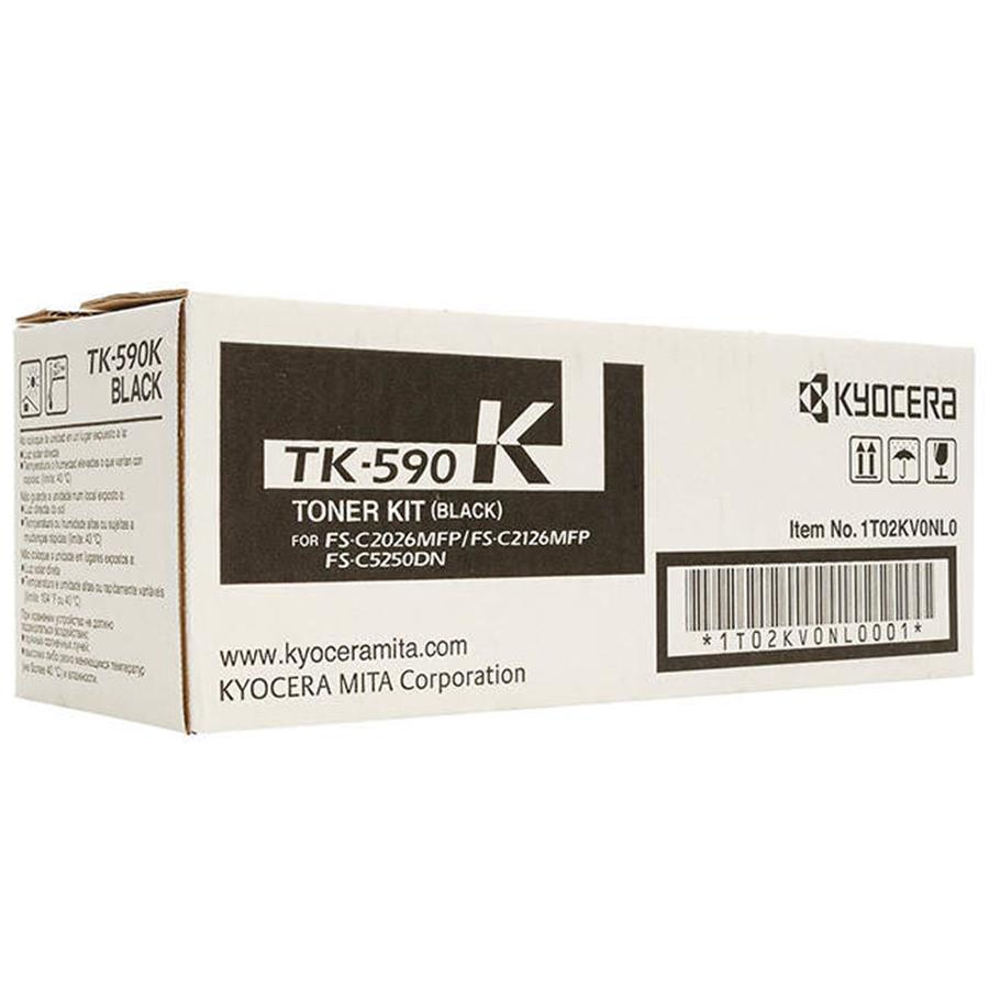 KYOCERA FS-C2026/C2126/C5250DN - TONER PRETO (TK590K)