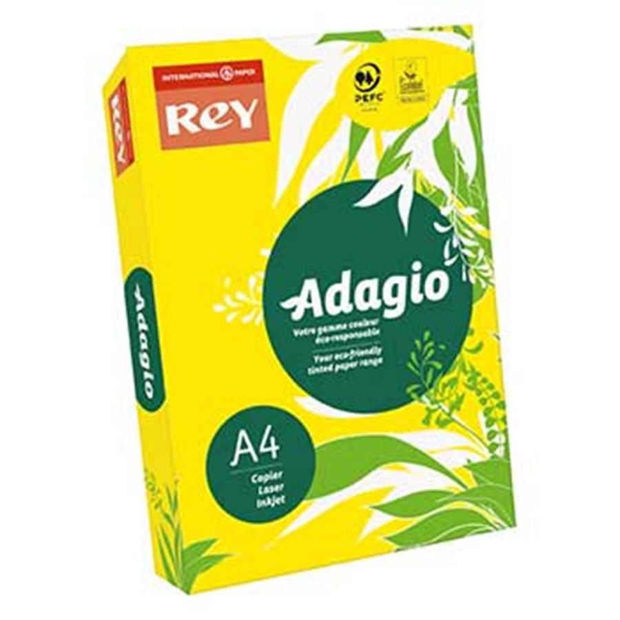 ADAGIO - AMARELO INTENSO A4 80 GRS