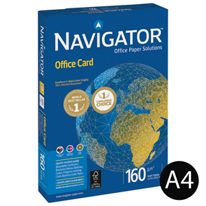 NAVIGATOR - PAPEL OFFICE CARD A4 160 GRS (RS)
