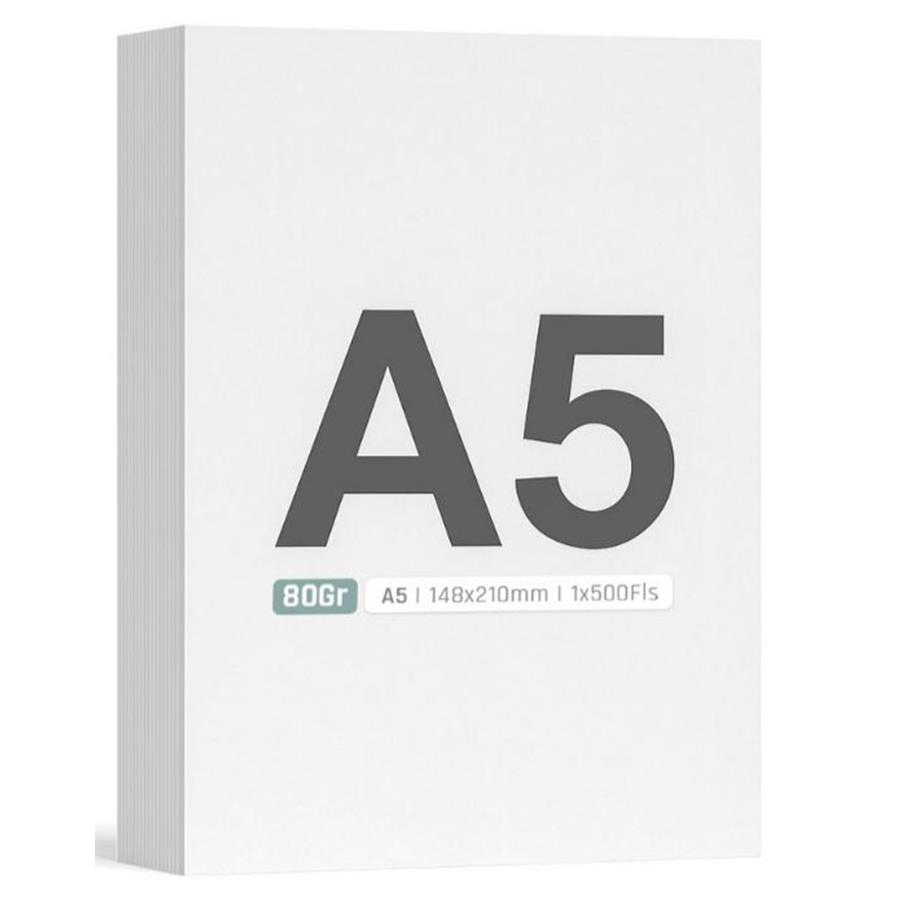 PAPEL 80GR FOTOCOPIA A5 BY NAVIGATOR 148X210MM 1X500FLS PAPEL 80GR FOTOCOPIA A5 BY NAVIGATOR 148X210MM 1X500FLS