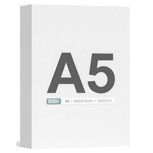PAPEL 80GR FOTOCOPIA A5 BY NAVIGATOR 148X210MM 1X500FLS PAPEL 80GR FOTOCOPIA A5 BY NAVIGATOR 148X210MM 1X500FLS