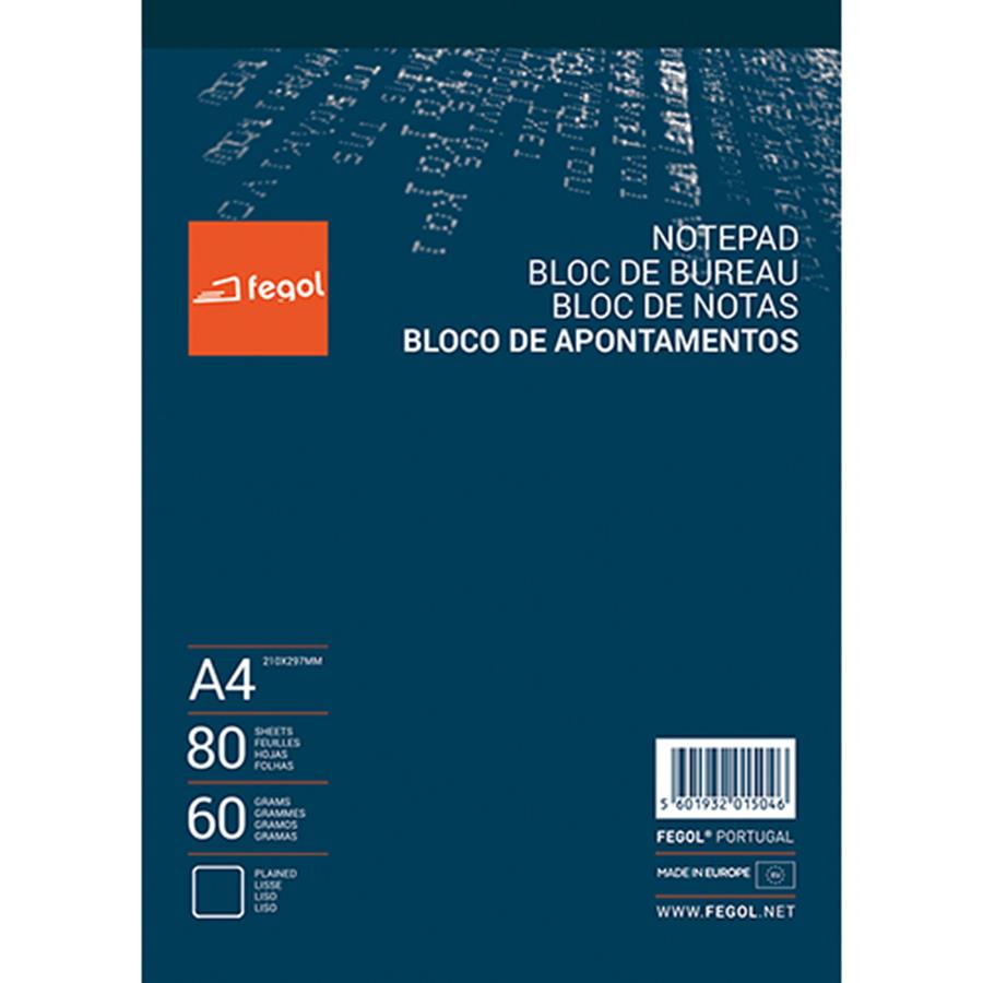 BLOCO A4 LISO (80 FLS)