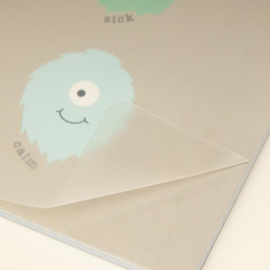Caderno Agrafado A4 Pautado PP PLAY ME Monster 48Fls 1un Caderno Agrafado A4 Pautado PP PLAY ME Monster 48Fls 1un
