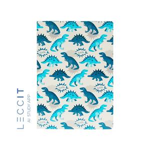 Caderno Agrafado A4 Pautado DINO 48Fls 1un