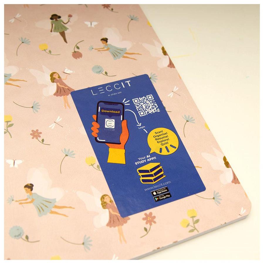 Caderno Agrafado A4 Quadriculado FAIRIES Tale 48Fls 1un Caderno Agrafado A4 Quadriculado FAIRIES Tale 48Fls 1un