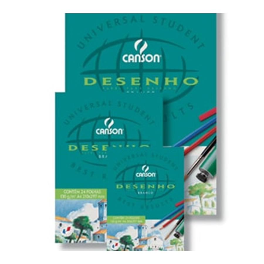 CANSON BLOCO DESENHO A4 (24 FOLHAS)
