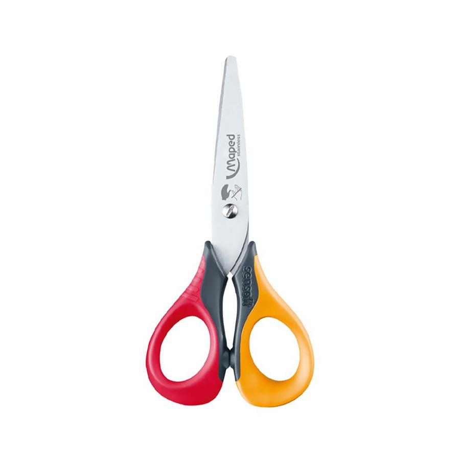 TESOURA 13CM MAPED PONTAS REDONDAS PARA ESQUERDINOS 1UN TESOURA 13CM MAPED PONTAS REDONDAS PARA ESQUERDINOS 1UN