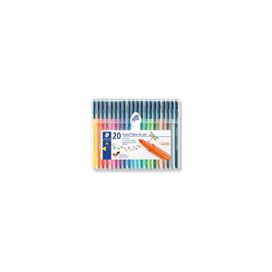 MARCADOR FELTRO 020UN STAEDTLER TRIPLUS 323 ESTOJO BOX