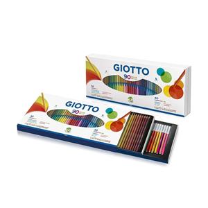 LÁPIS COR STILNOVO + MARCADORES TURBO COLOR 90UN (50+40)