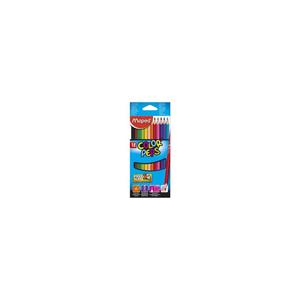 LÁPIS COR 12UN CX CARTÃO MAPED PEPS LONG 20CM