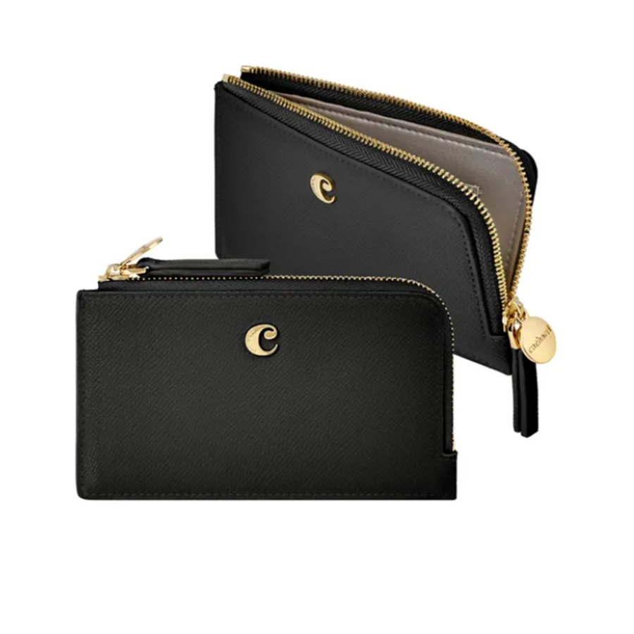 CACHAREL SÉRAPHINE - PORTA-CARTÕES PRETO PARA SENHORA CACHAREL SÉRAPHINE - PORTA-CARTÕES PRETO PARA SENHORA