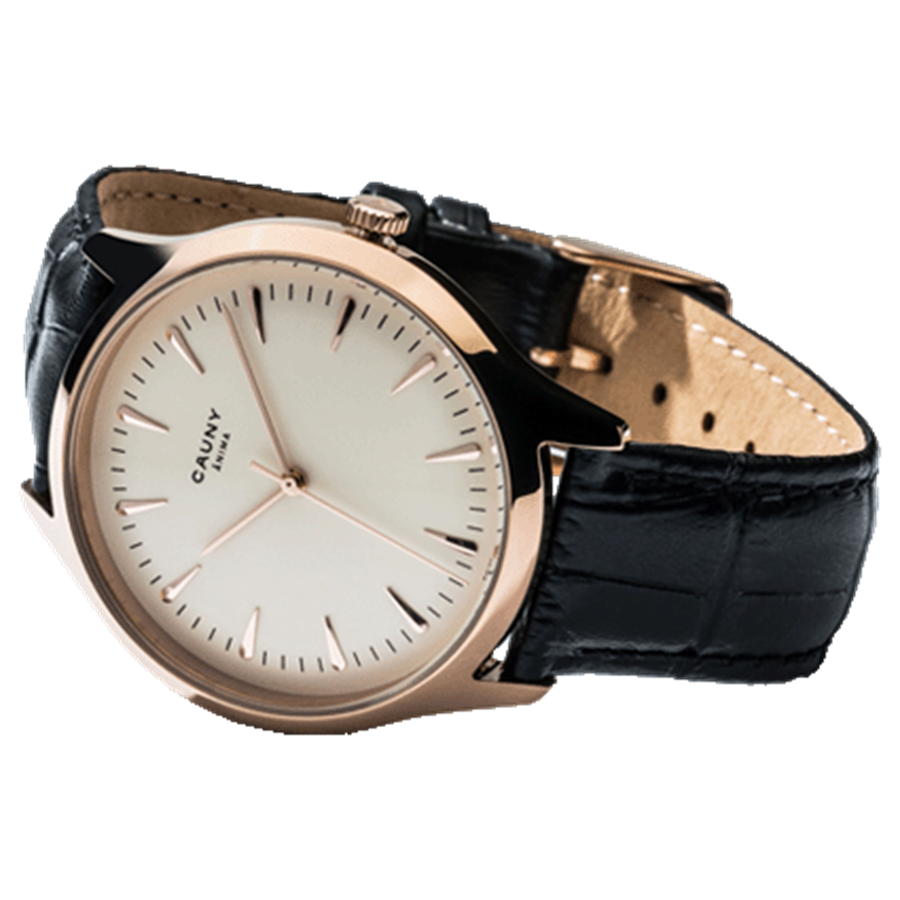 CAUNY ÂNIMA ESSENCE GOLD RELÓGIO PARA HOMEM (CAN011)